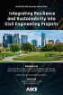 Cover art for Integrating Resiliency and Sustainability into Civil Engineering Projects